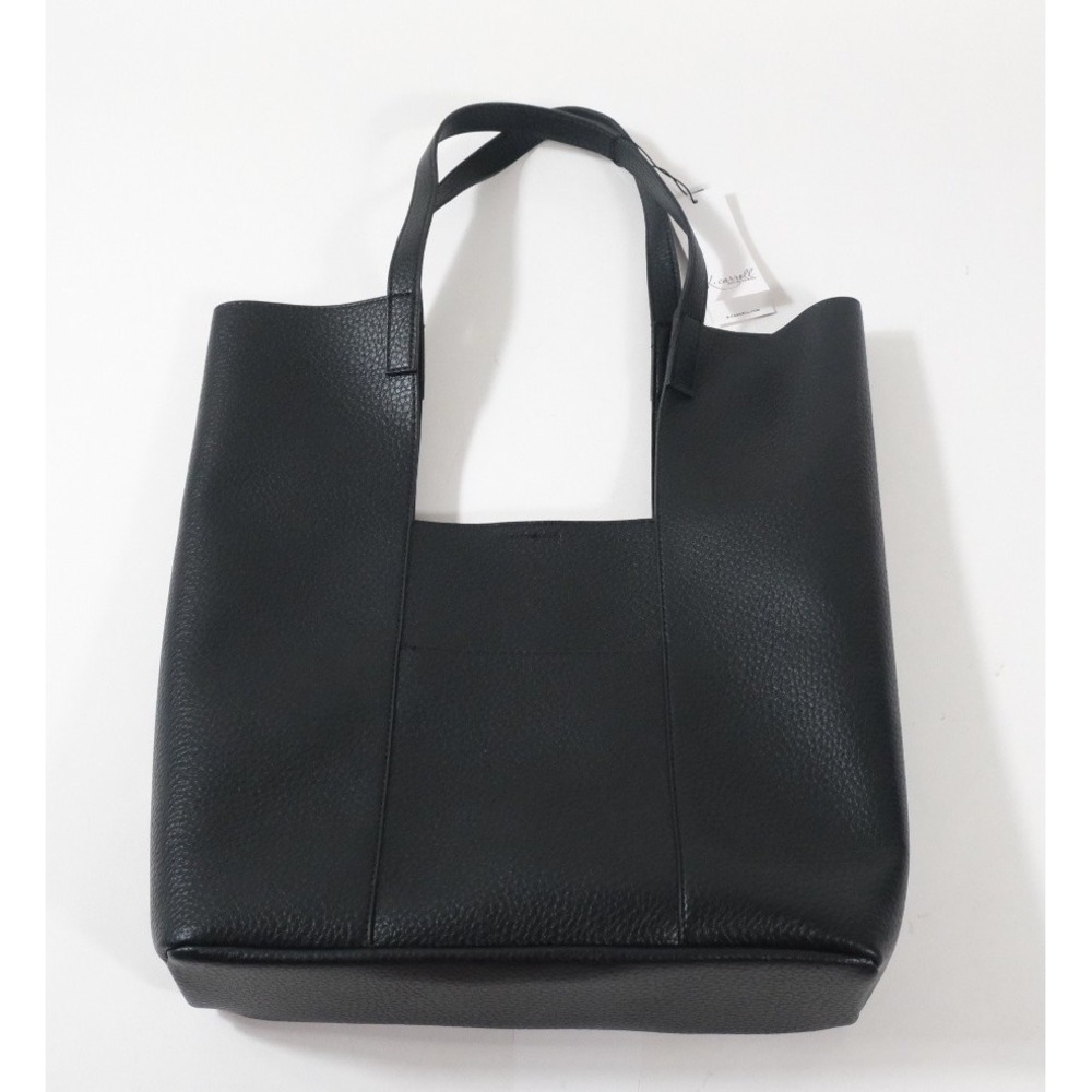 K. Carroll Dahlia Tote Womens Black Dahlia 2-in-1 Vegan Leather‎ RFID Crossbody